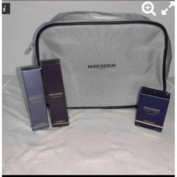 Boucheron Other - Boucheron Cosmetic Travel Bag Pour Home Toilette - Eau De - Jaipur Home
